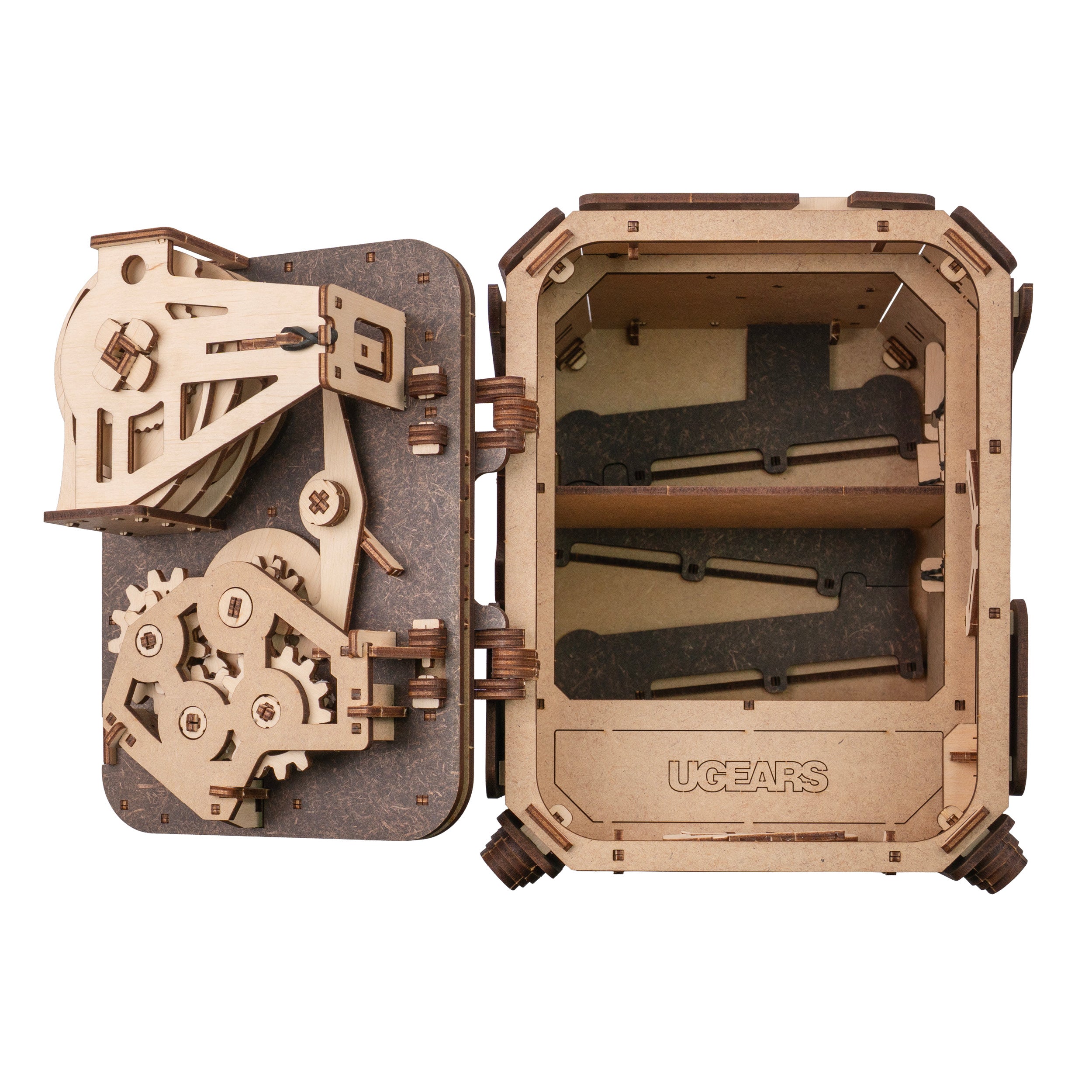 ugears-safe-too-coffre-fort-m-canique-en-bois-code image 2