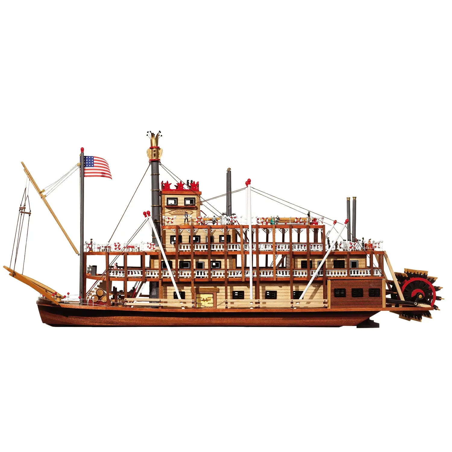 occre-mississippi-maquette-bateau-vapeur-en-bois image 2