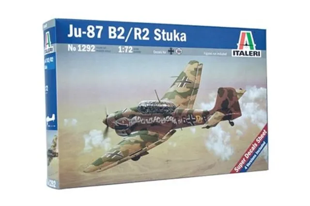 italeri-1292-junkers-ju-87b-2-stuka-maquette-avion-1-72-monter image 1