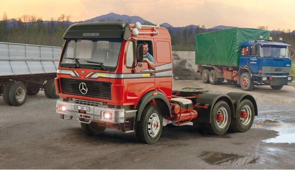 italeri-i3943-mercedes-benz-camion-maquette-plastique-assembler image 7