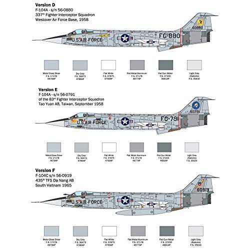italeri-f-104a-c-starfighter-maquette-avion image 8