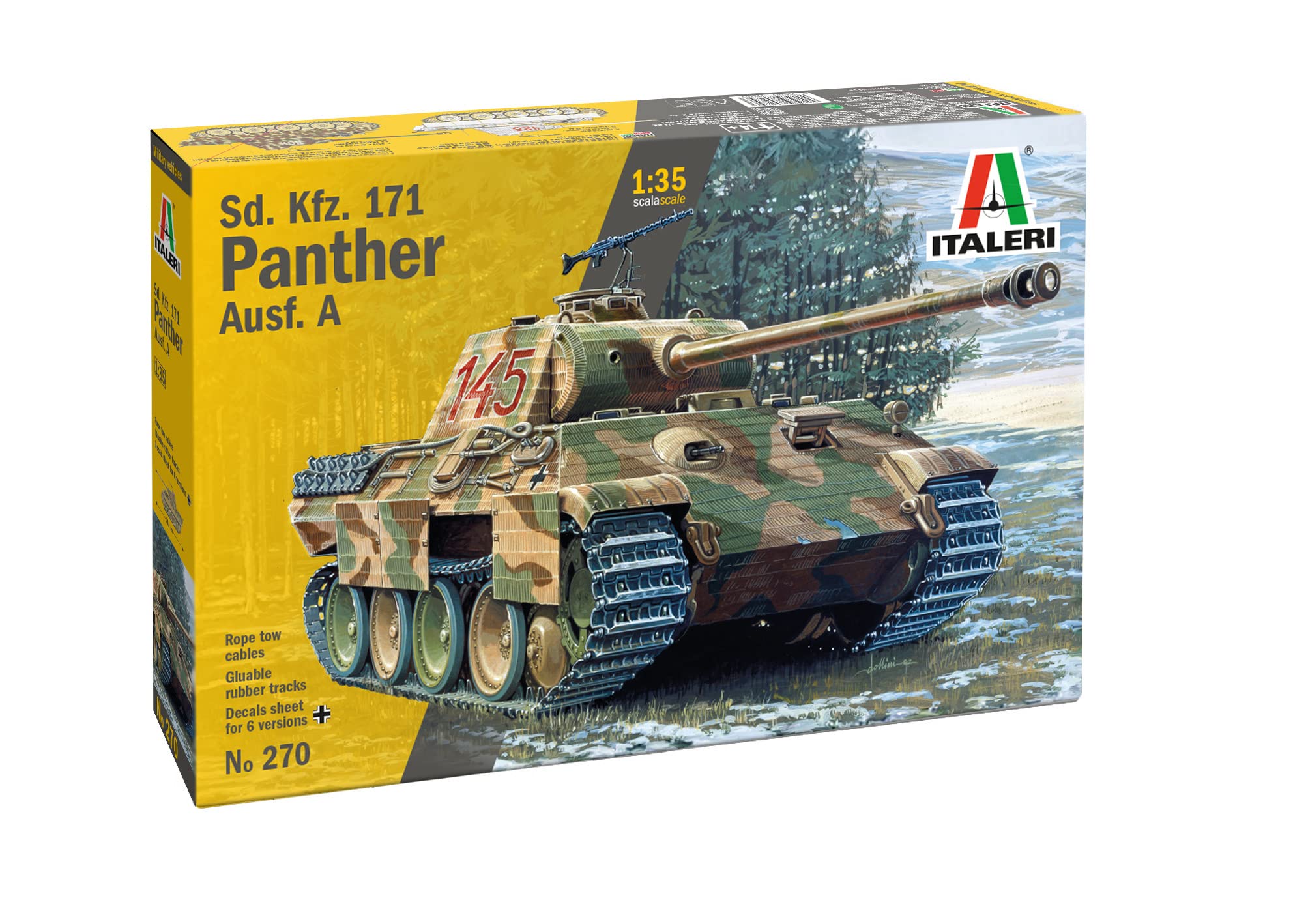 italeri-panther-a-maquette-char-militaire-1-35 image 1