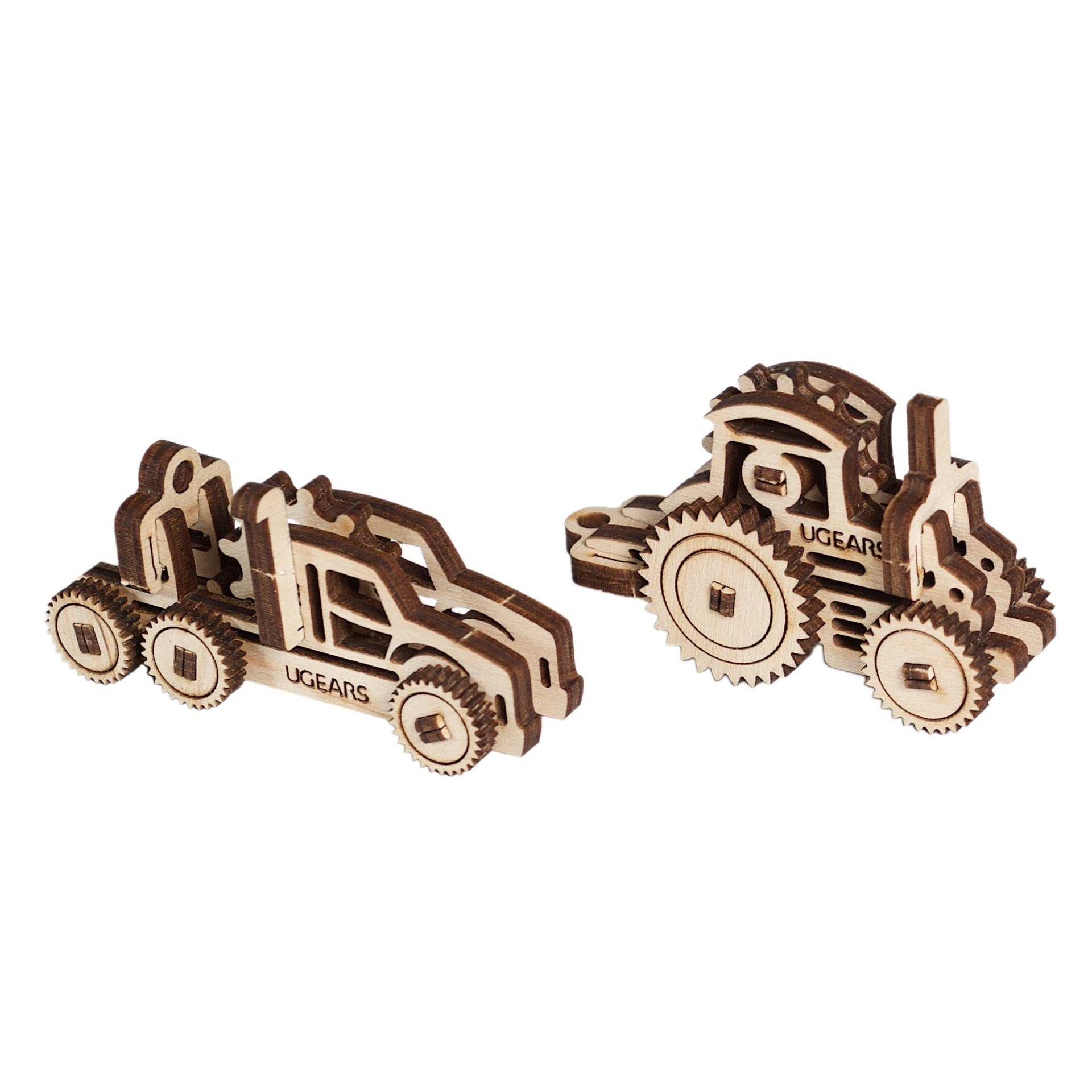 ugears-u-fidgets-vehicles-set-4-mini-v-hicules-bois-m-canique image 3