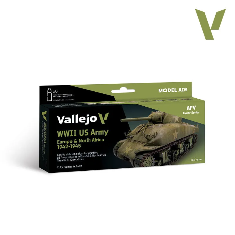 vallejo-model-air-set-8-couleurs-v-hicules-us-army-europe-et-afrique-du-nord-194 image 1