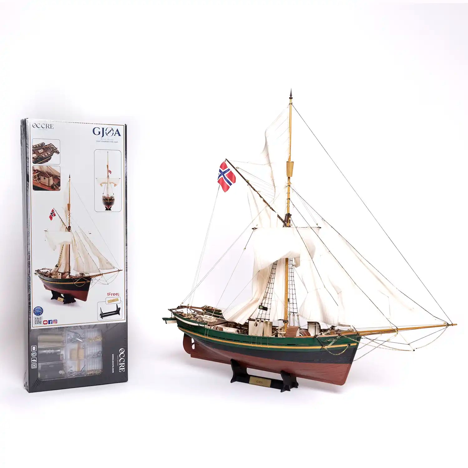 occre-gj-a-1-45-maquette-bateau-d-amundsen-passage-du-nord-ouest image 3