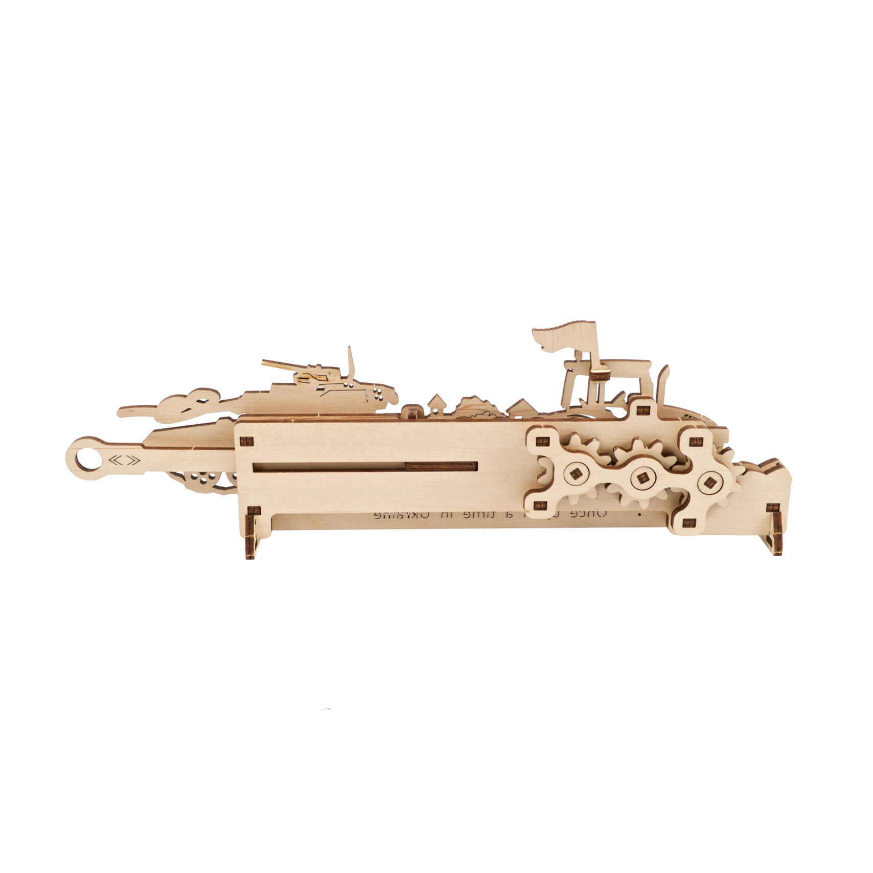 ugears-brave-ua-tractor-maquette-m-canique-bois image 3