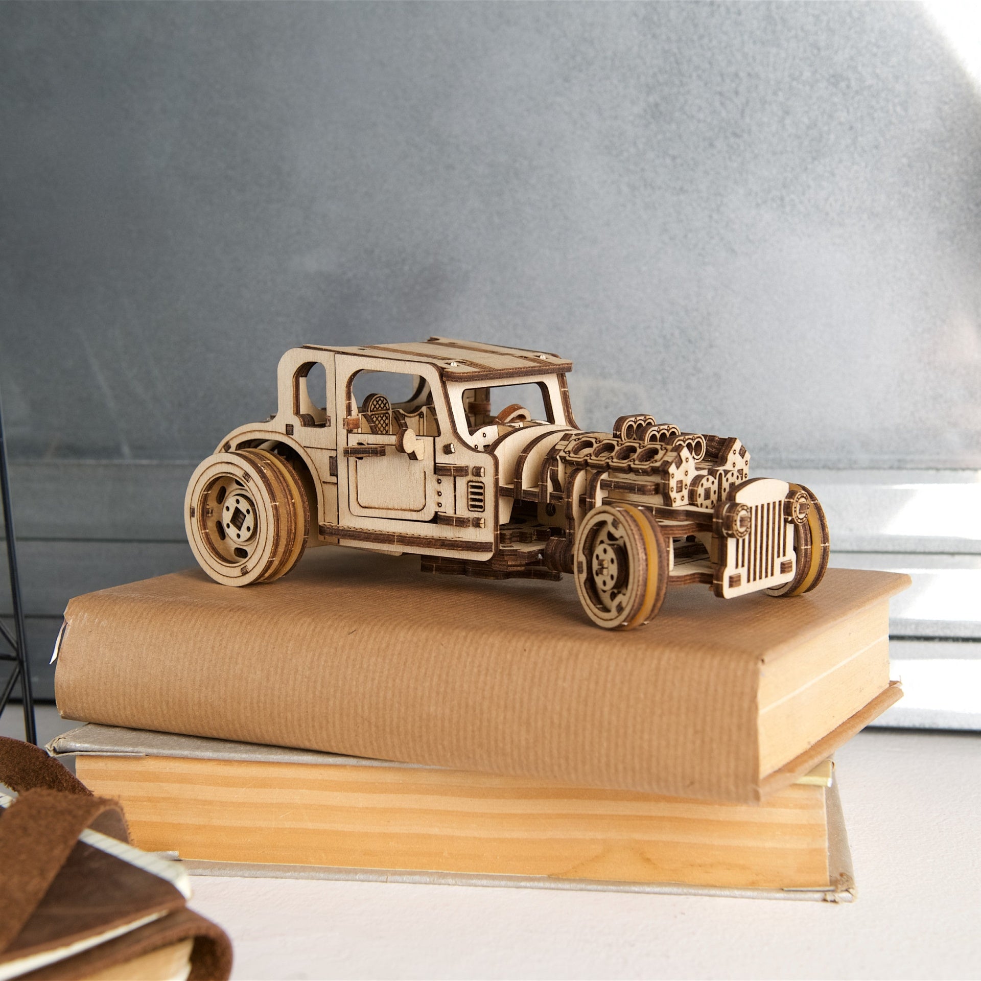 ugears-hot-rod-furious-mouse-voiture-hot-rod-bois-m-canique image 8