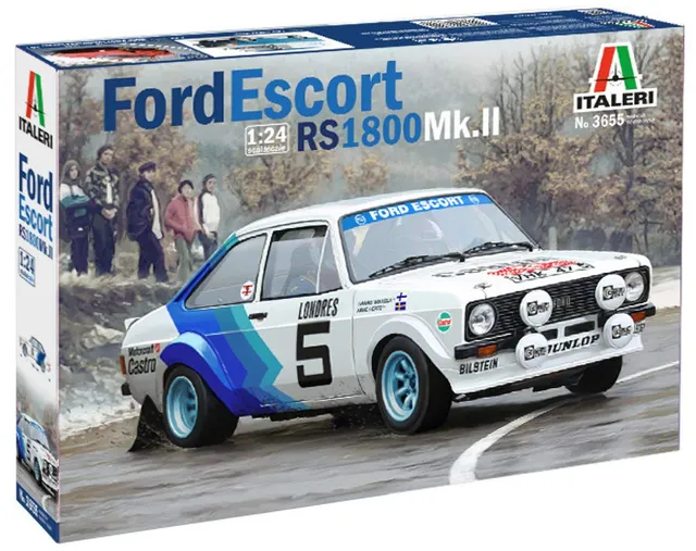italeri-ford-escort-mk-ii-1-24-maquette-voiture-3655 image 1