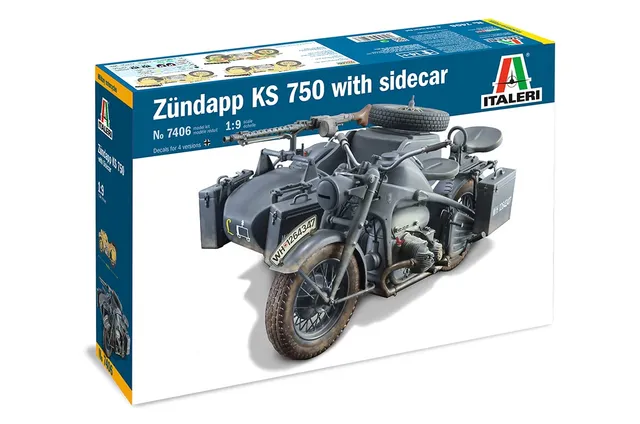 italeri-7406-z-ndapp-ks-750-side-car-maquette-moto-1-9 image 1