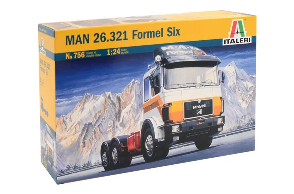 italeri-i756-maquette-camion-man-26-321-formel-six-chelle-1-24 image 1