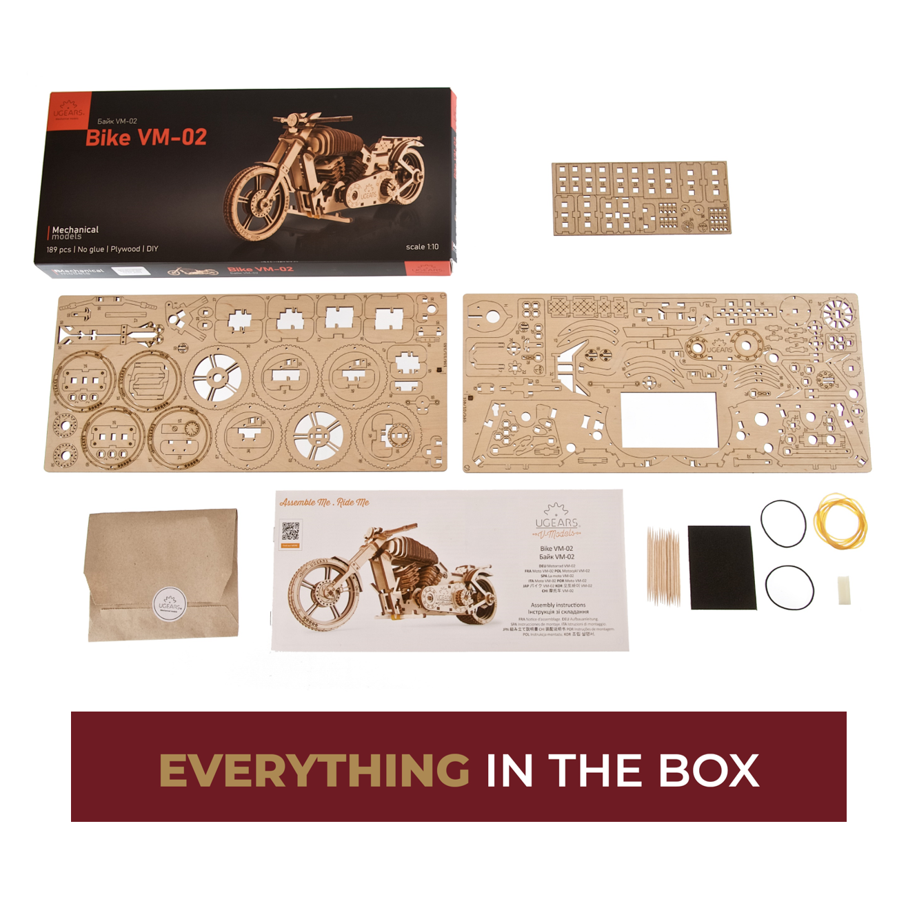 ugears-bike-vm-02-moto-cruiser-m-canique-en-bois image 5