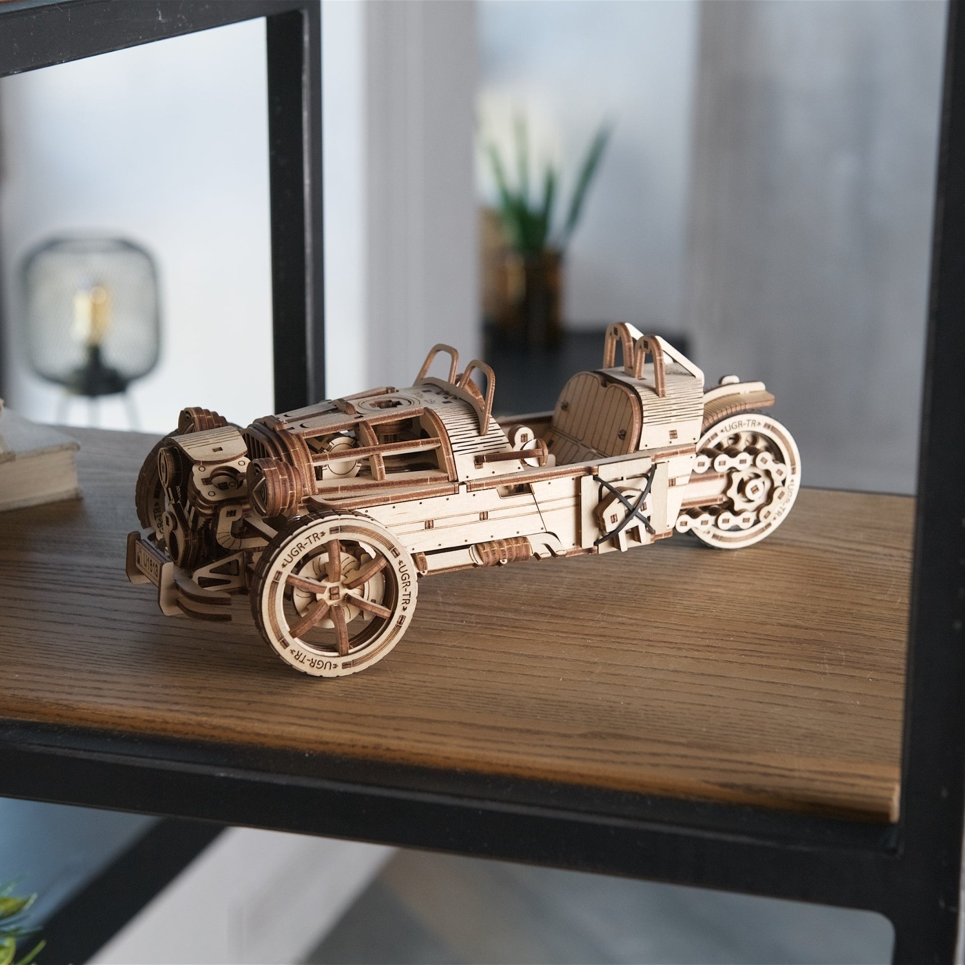 ugears-three-wheeler-ugr-s-maquette-bois-m-canique-construire image 8