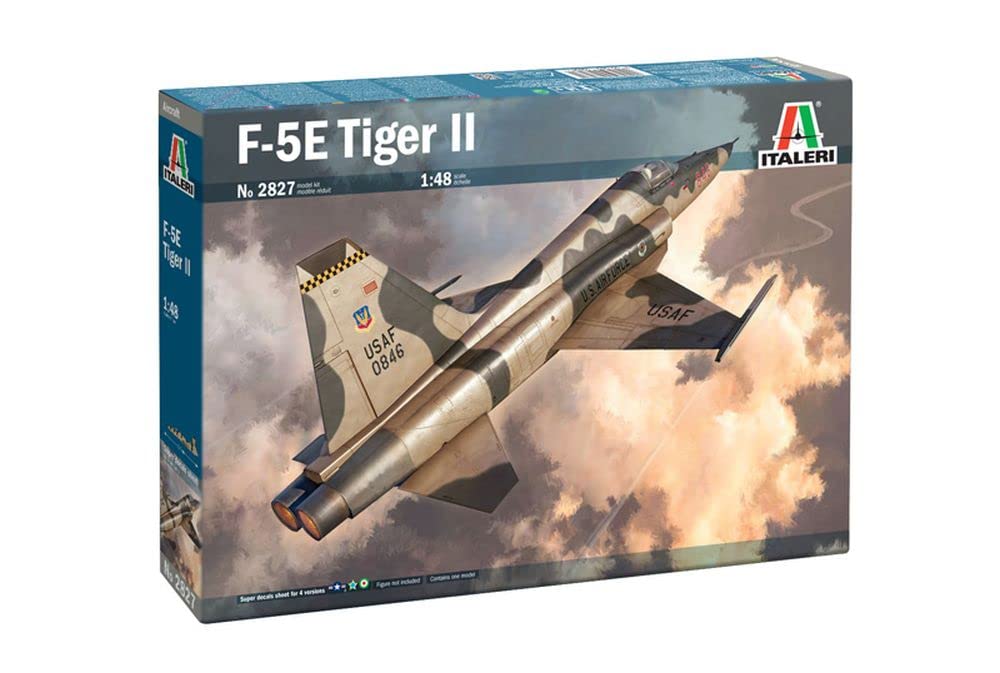 italeri-2827s-northrop-f-5e-tiger-ii-maquette-avion-plastique-1-48 image 1
