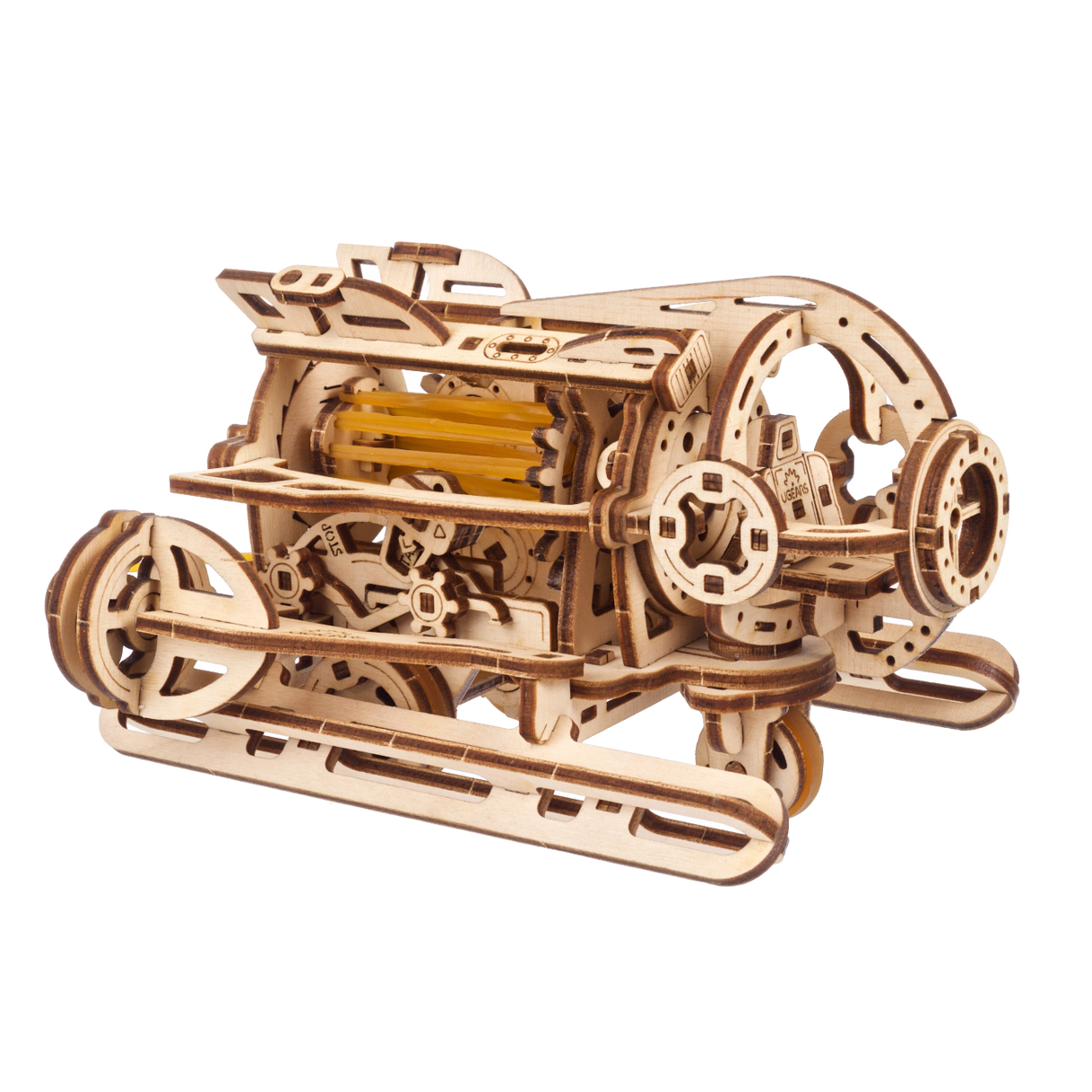 ugears-steampunk-submarine-1-48-maquette-bois-m-canique-motoris-e image 1