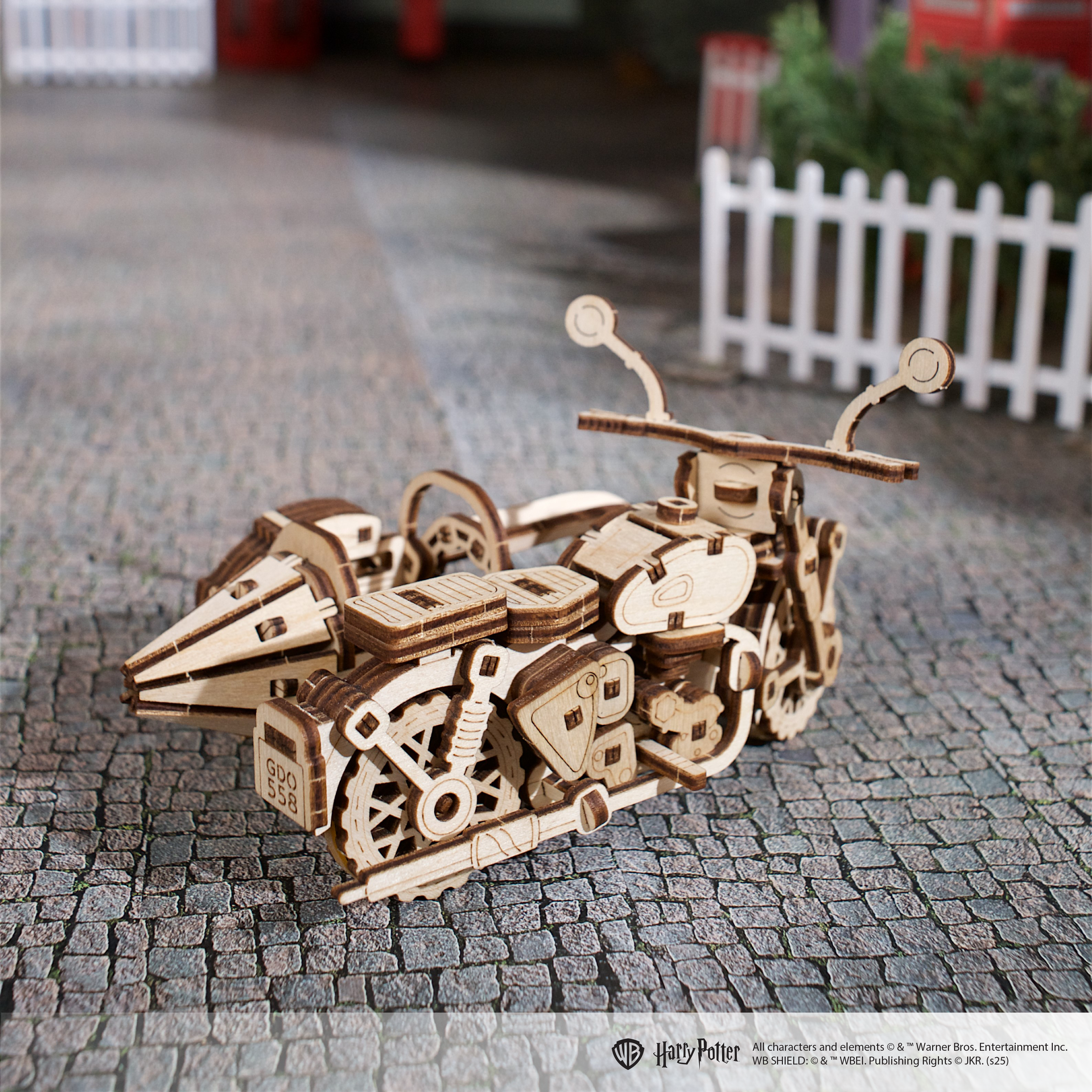 ugears-harry-potter-hagrid-s-flying-motorbike-mini-maquette-bois-side-car image 8