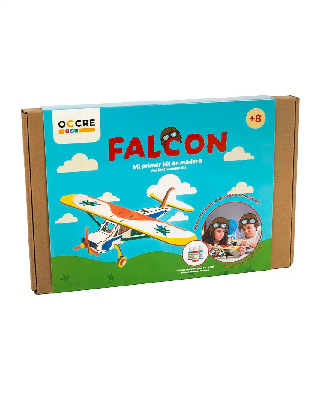 occre-fun-falcon-maquette-avion-en-bois-pour-enfants image 3