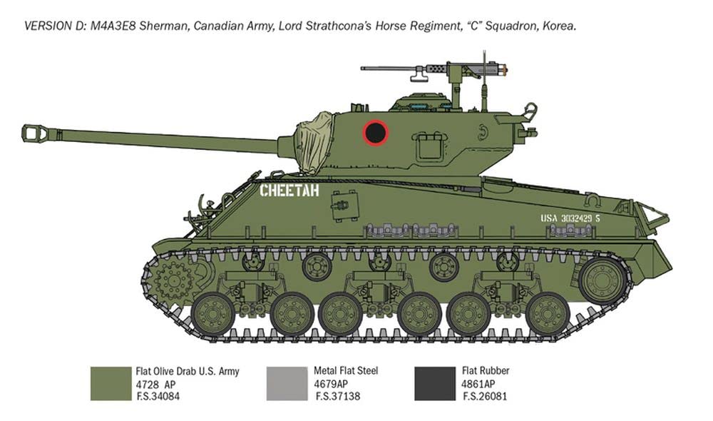 italeri-6586s-us-m4a3e8-sherman-korea-1-35-kit-char-plastique-coller image 7