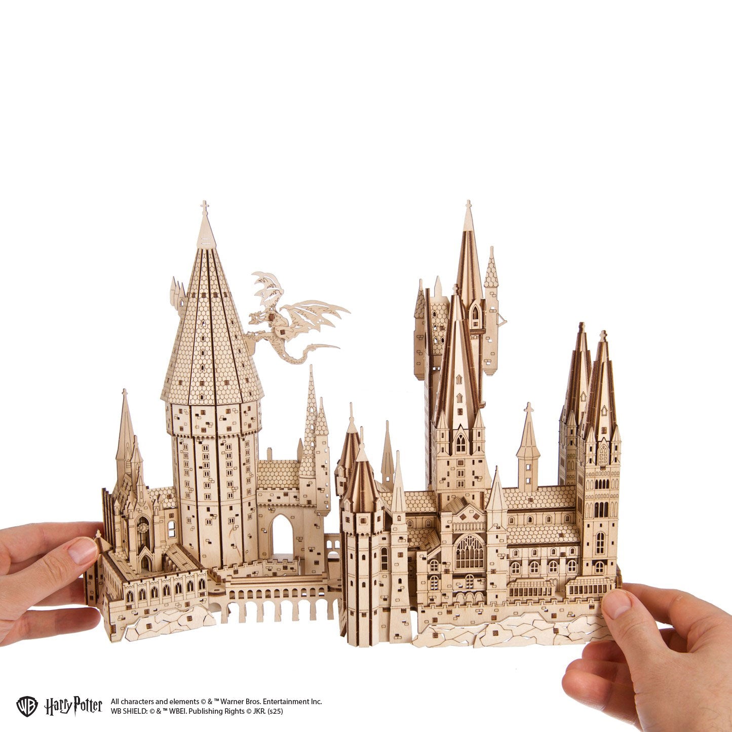 ugears-ch-teau-de-hogwarts-maquette-m-canique-en-bois image 4