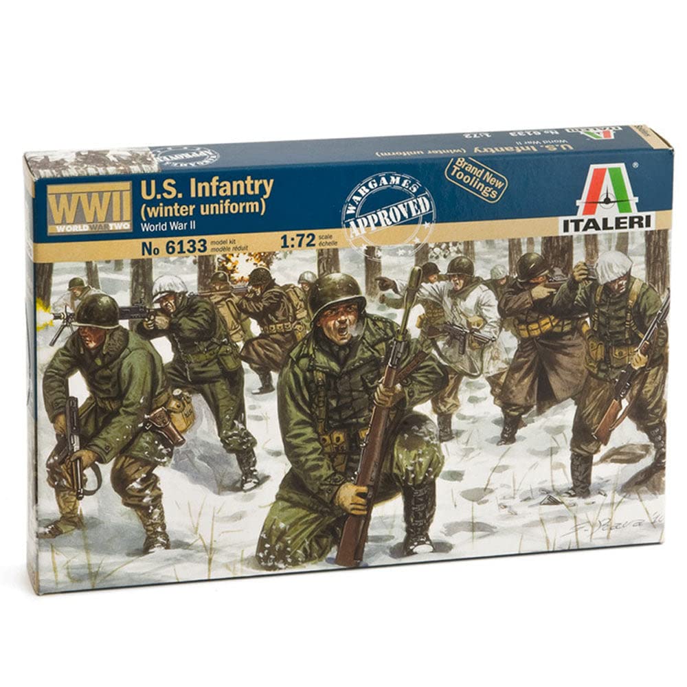 italeri-i6133-maquette-figurines-infanterie-us-tenue-hivernale-1-72 image 1