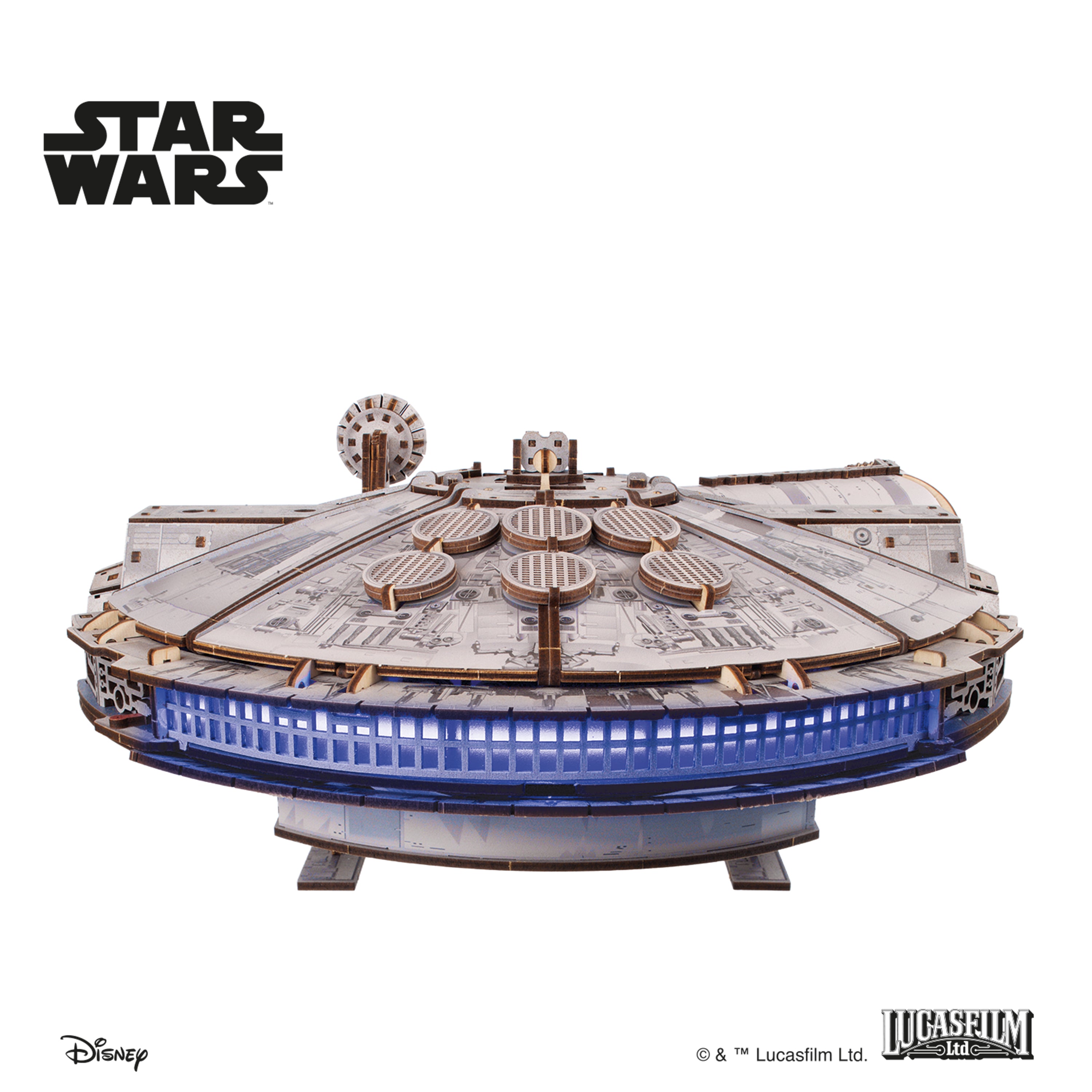 ugears-millennium-falcon-star-wars-maquette-bois-m-canique-1-75 image 3