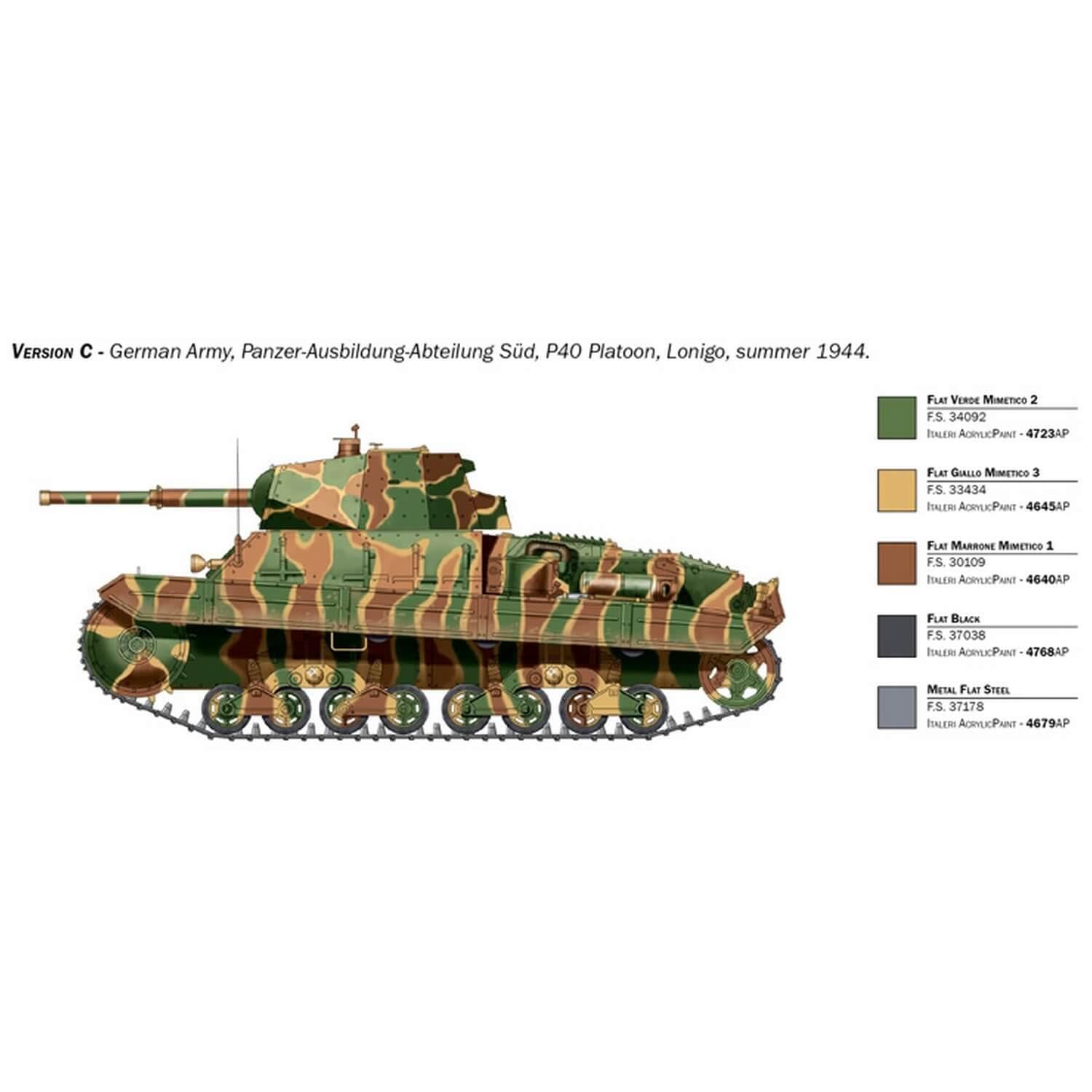 italeri-6599-char-p40-1-35-kit-maquette-militaire-plastique image 3