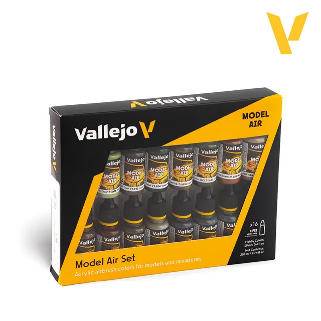 vallejo-model-air-set-16-couleurs-forces-alli-es-wwii-18-ml image 1