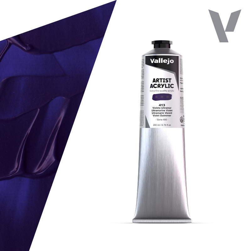 vallejo-belle-arti-peinture-acrylique-violet-outremer-200-ml image 1