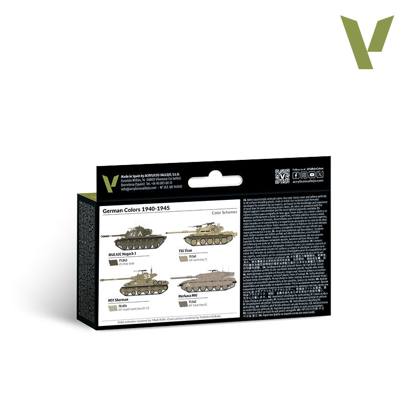 vallejo-model-air-set-6-x-18-ml-v-hicules-idf-forces-de-d-fense-isra-liennes image 2