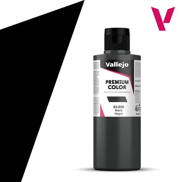 vallejo-premium-color-noir-200-ml-haute-r-sistance image 1