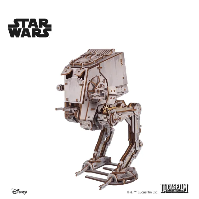 ugears-at-st-walker-star-wars-maquette-marcheur-imp-rial-en-bois-ressort image 1
