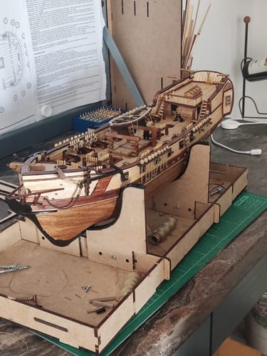 Très beau bateau, notice perfectible