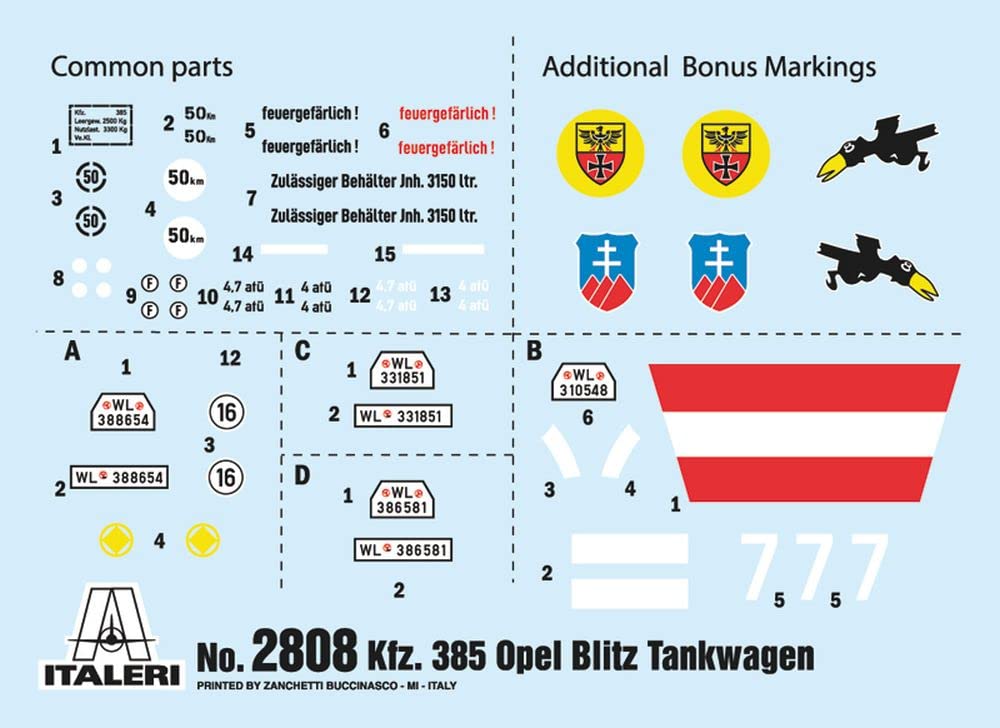 italeri-opel-blitz-tankwagen-maquette-militaire-monter image 3