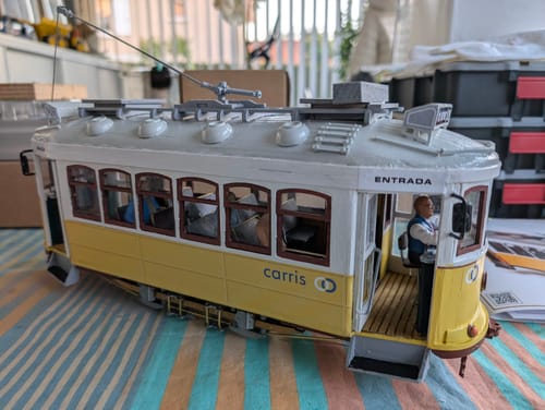 Très beau tram, montage soigné