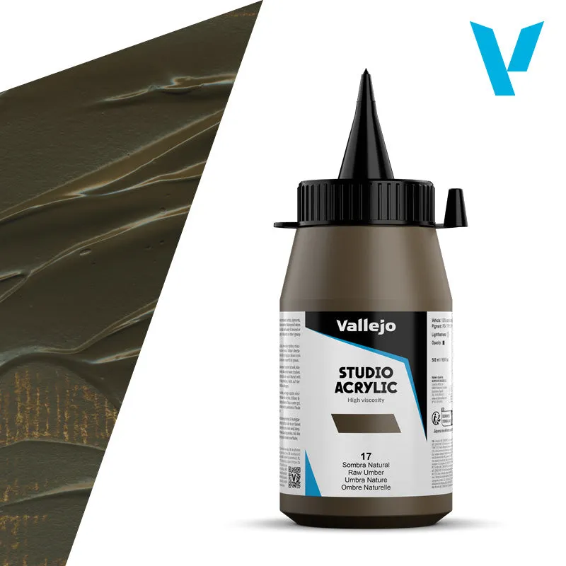 vallejo-belle-arti-acrylique-ombre-naturelle-500-ml image 1