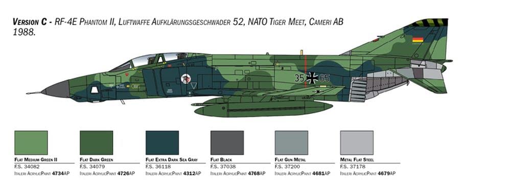 italeri-2818-rf-4e-phantom-ii-1-48-maquette-avion-plastique-monter image 6