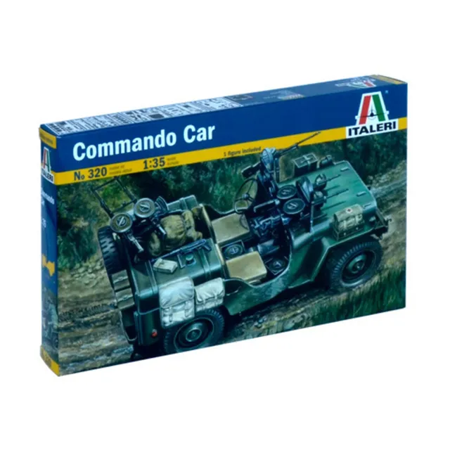 italeri-i320-commando-car-maquette-v-hicule-militaire-plastique-1-35-wwii-monter image 1