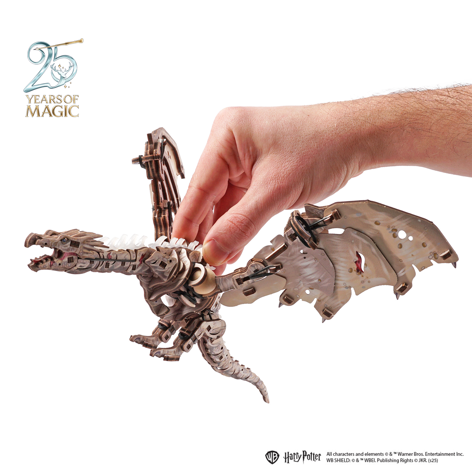 ugears-ukrainian-ironbelly-dragon-harry-potter-puzzle-3d-bois image 2